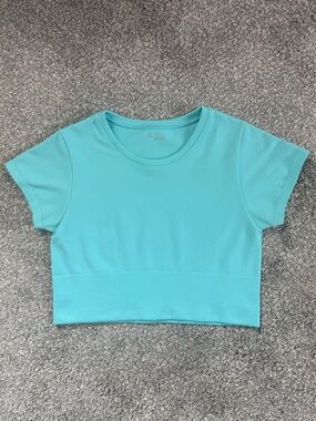 Offline by Aerie Cropped Sidewalk Seamless Top